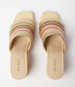 Adapt Raffia High Heel Sandals