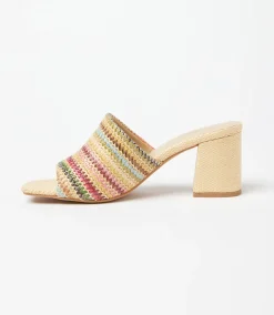 Adapt Raffia High Heel Sandals
