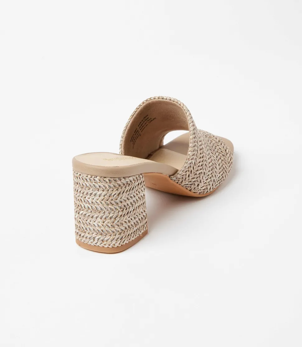Adapt Raffia High Heel Sandals