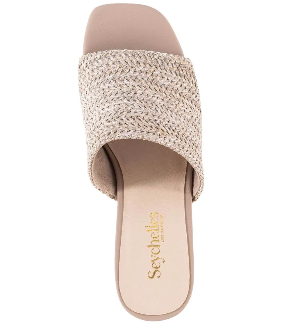 Adapt Raffia High Heel Sandals