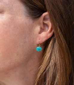 Amazonite Stone Earrings