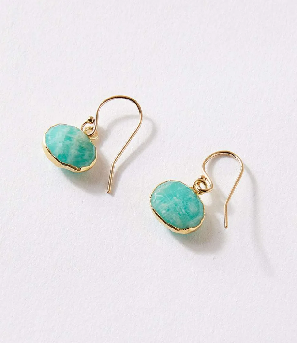 Amazonite Stone Earrings