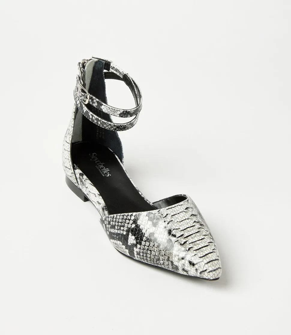 Ankle Strap Pointed Toe Flats