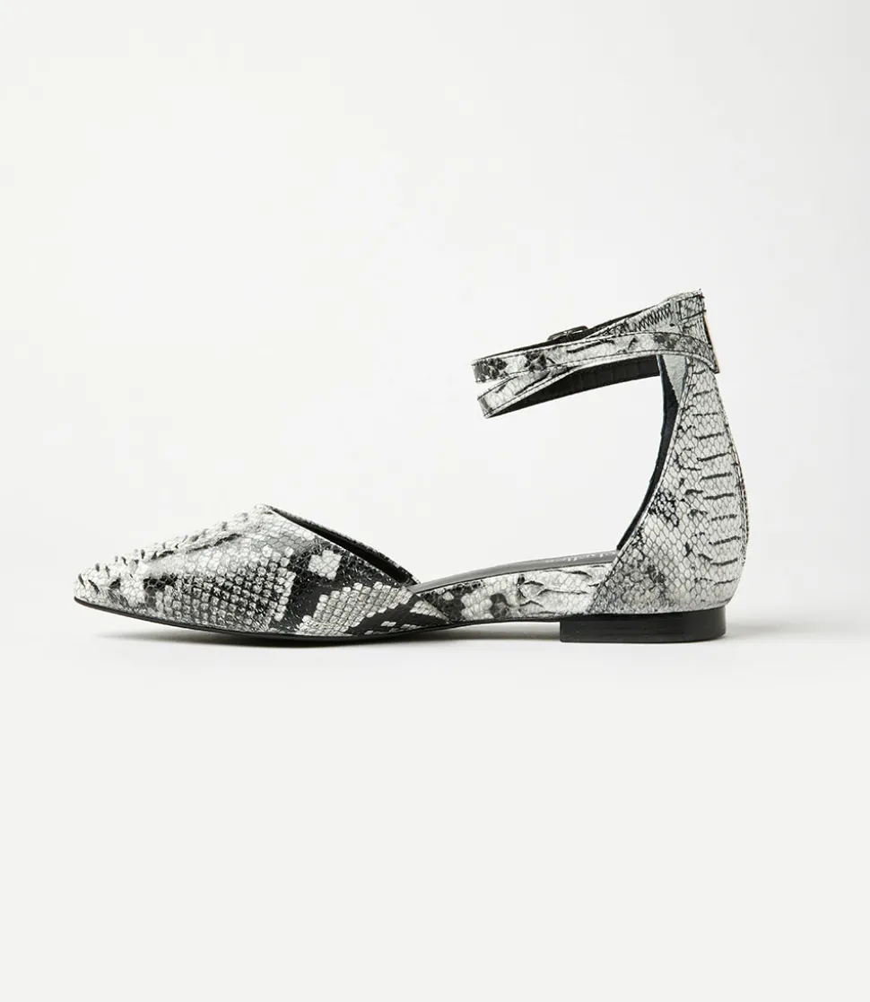 Ankle Strap Pointed Toe Flats