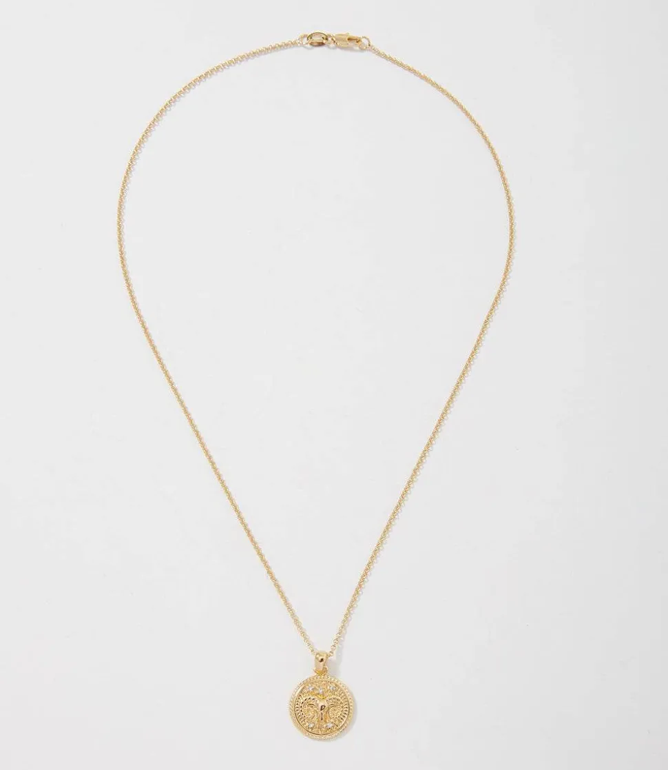 Aries Coin Necklace