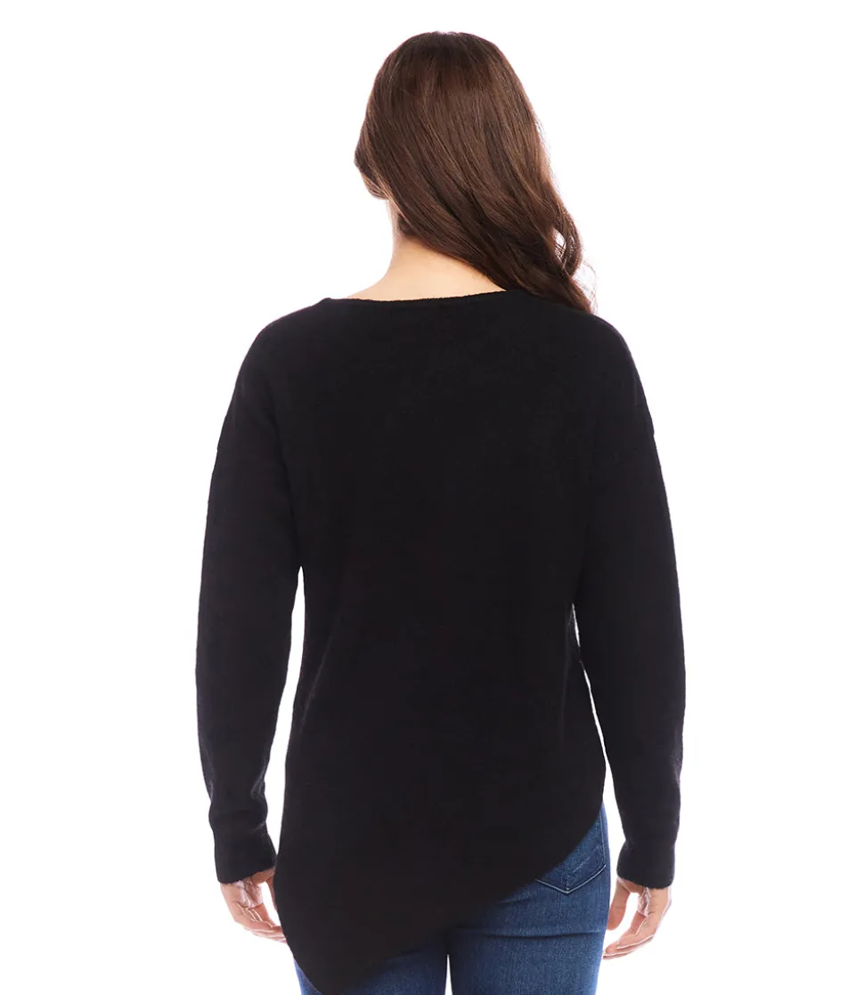 Asymmetric Hem Sweater
