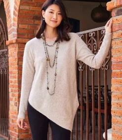 Asymmetric Hem Sweater