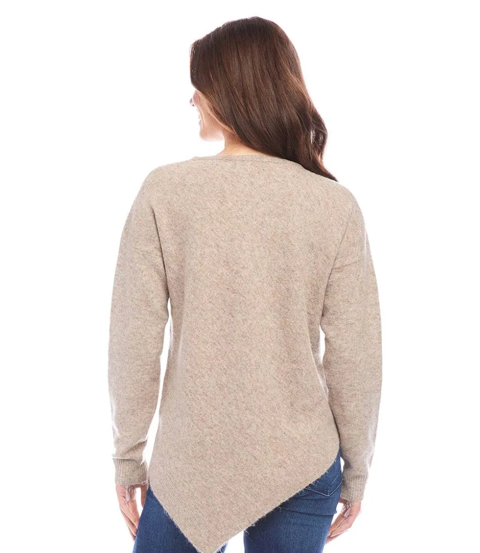 Asymmetric Hem Sweater