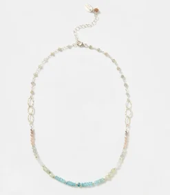 Beaded Gemstone Necklace