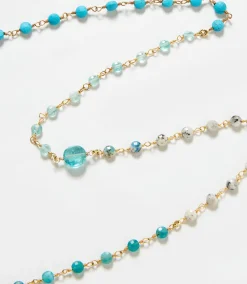 Beaded Gemstone Necklace