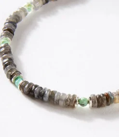 Beaded Labradorite Bracelet
