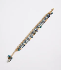 Beaded Multistrand Bracelet