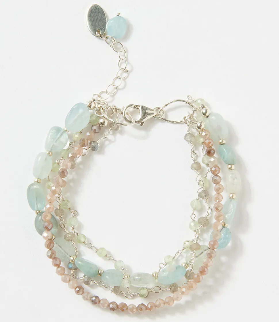 Beaded Multistrand Bracelet