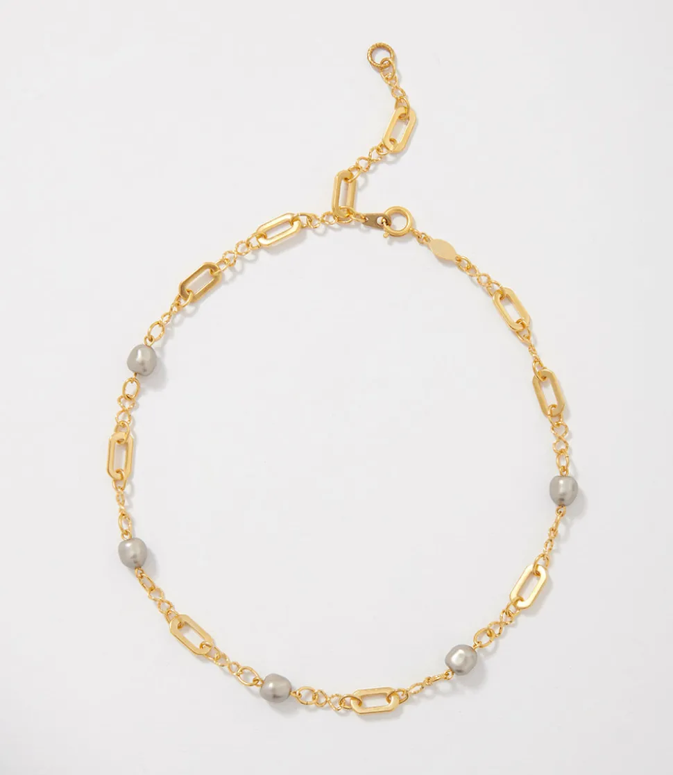 Beaded Pearl Necklace