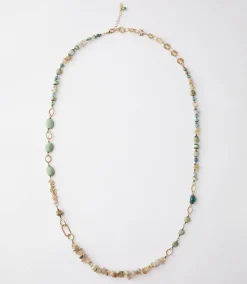 Beaded Quartz Necklace