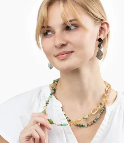 Beaded Quartz Necklace