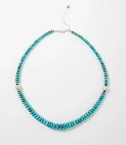 Beaded Turquoise Necklace