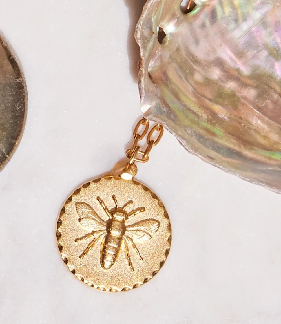 Bee Pendant Necklace