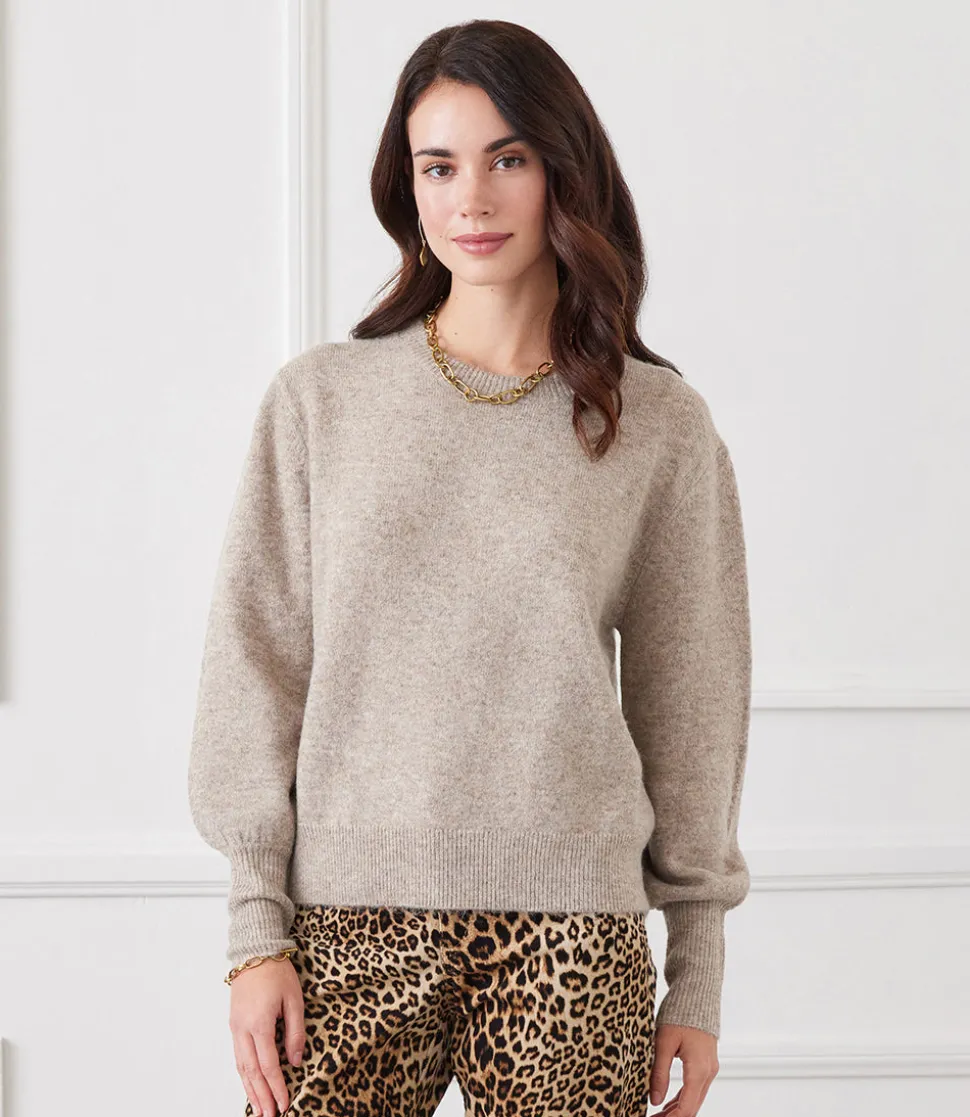 Blouson Sleeve Sweater