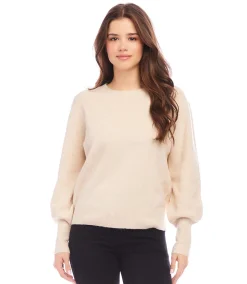 Blouson Sleeve Sweater
