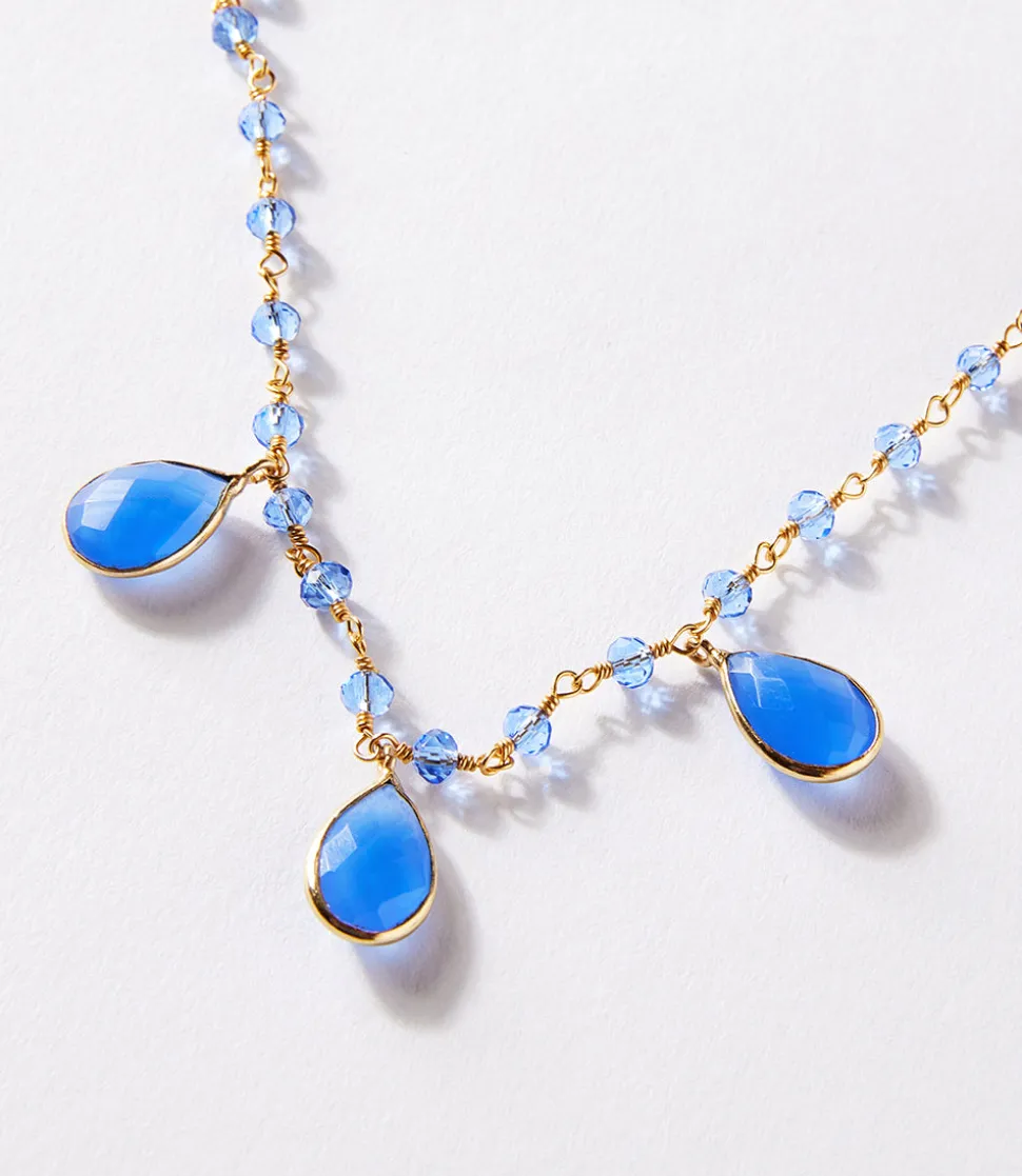 Blue Chalcedony Necklace