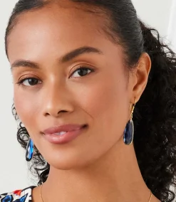 Blue Quartz Earrings