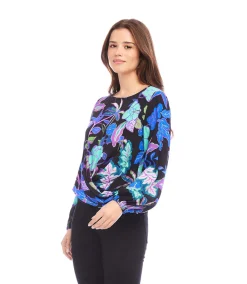 Boatneck Drape Top