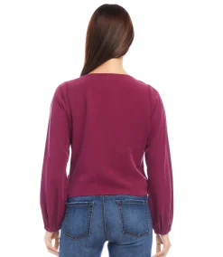 Boatneck Drape Top