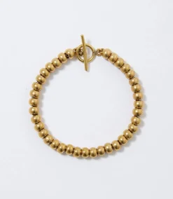 Brass Beaded Bracelet