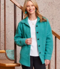 Brushed Shirt Jacket