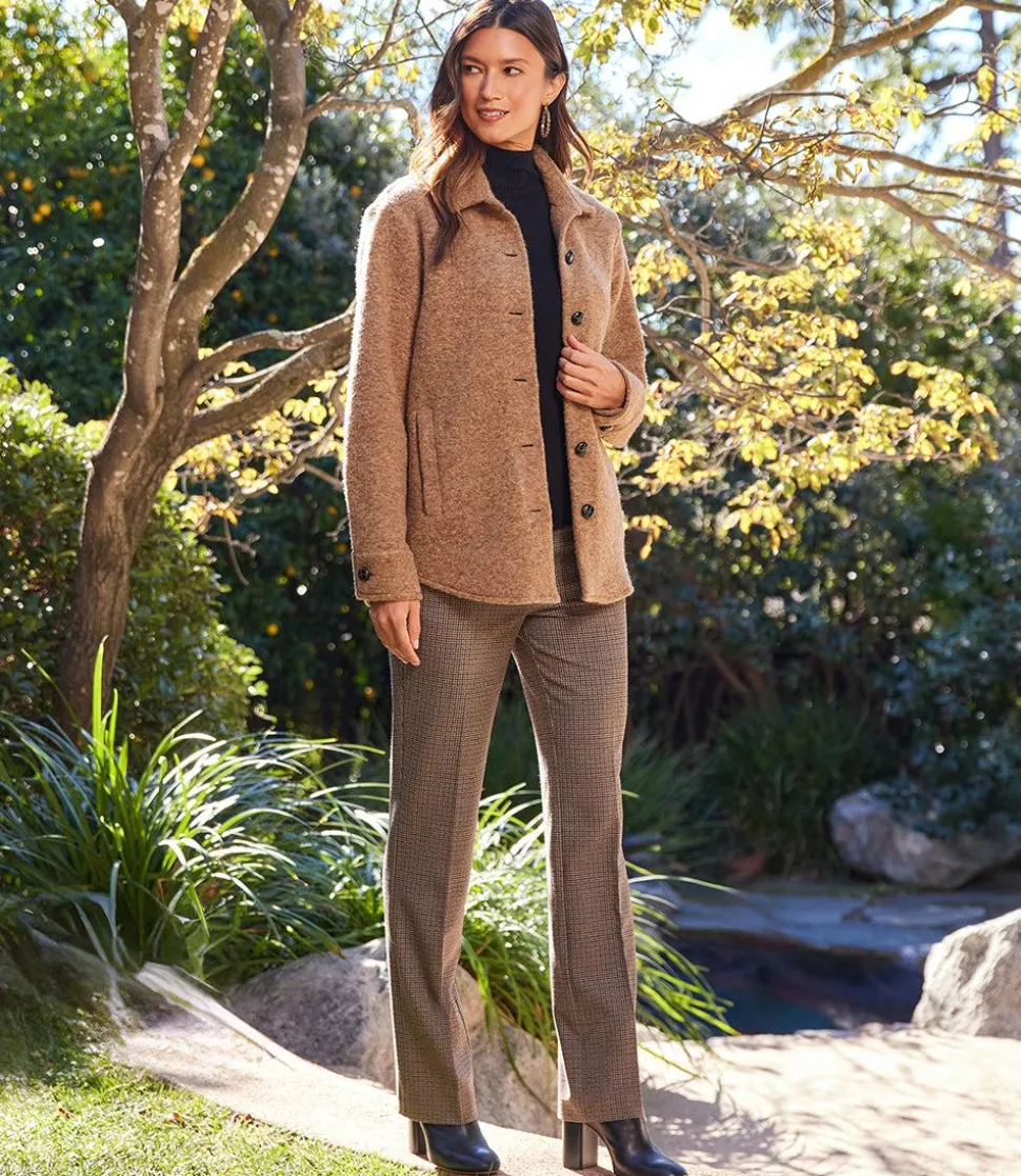 Brushed Shirt Jacket