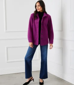 Brushed Shirt Jacket