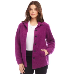 Brushed Shirt Jacket
