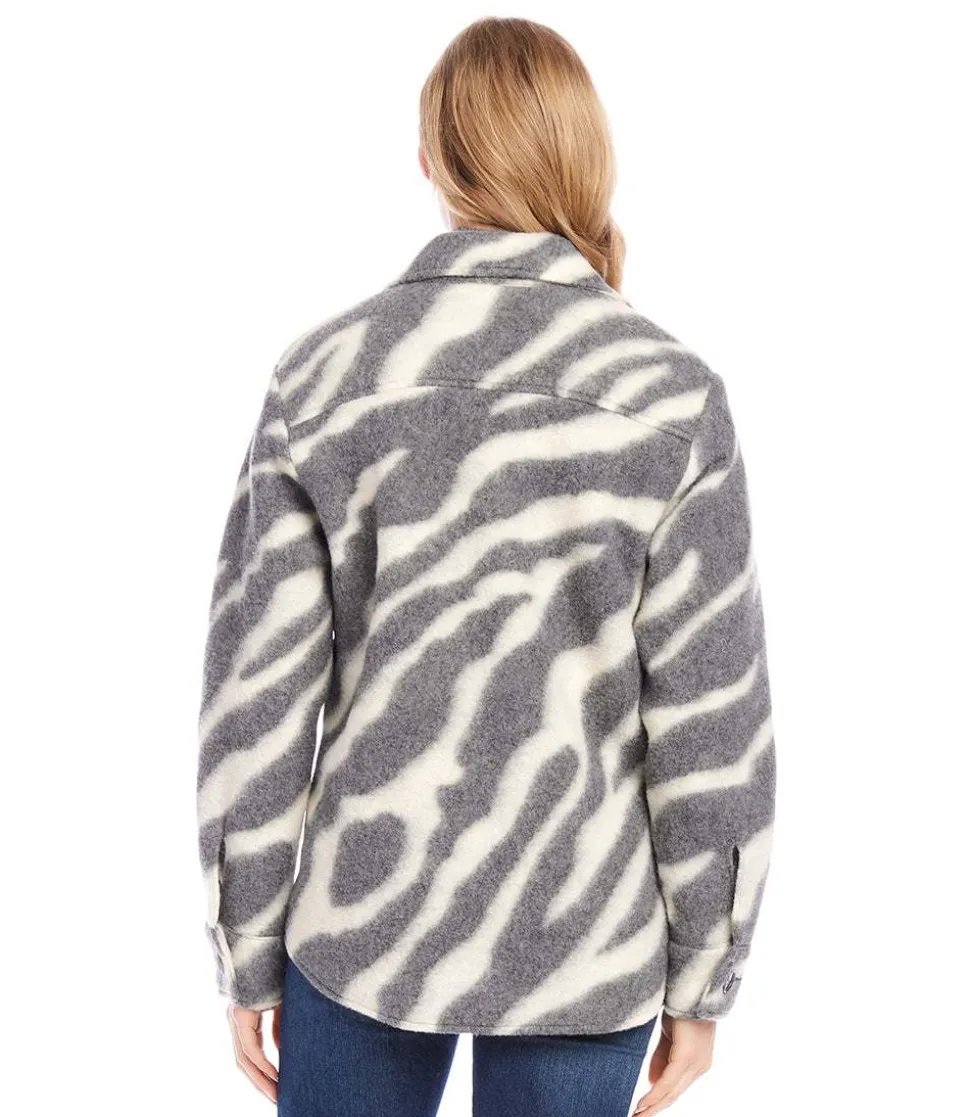 Brushed Shirt Jacket