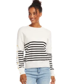 Button Detail Sweater