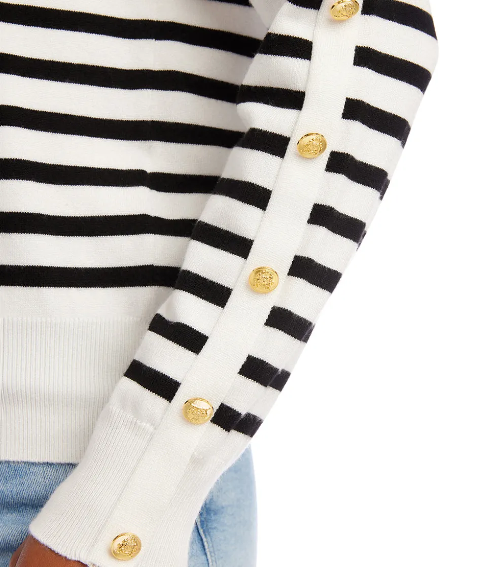 Button Detail Sweater