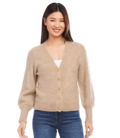 Button Up Cardigan Sweater