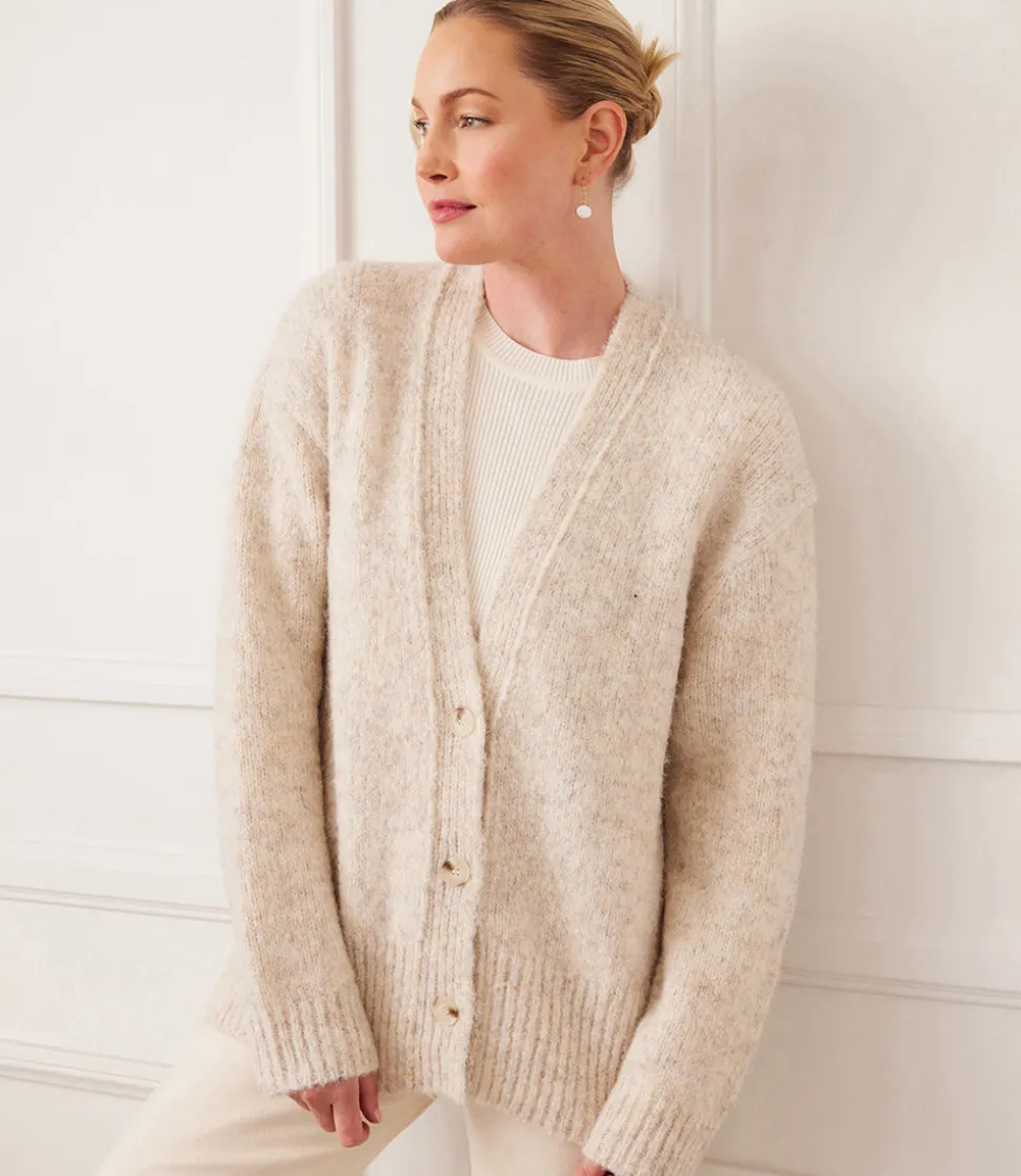 Button Up Cardigan Sweater