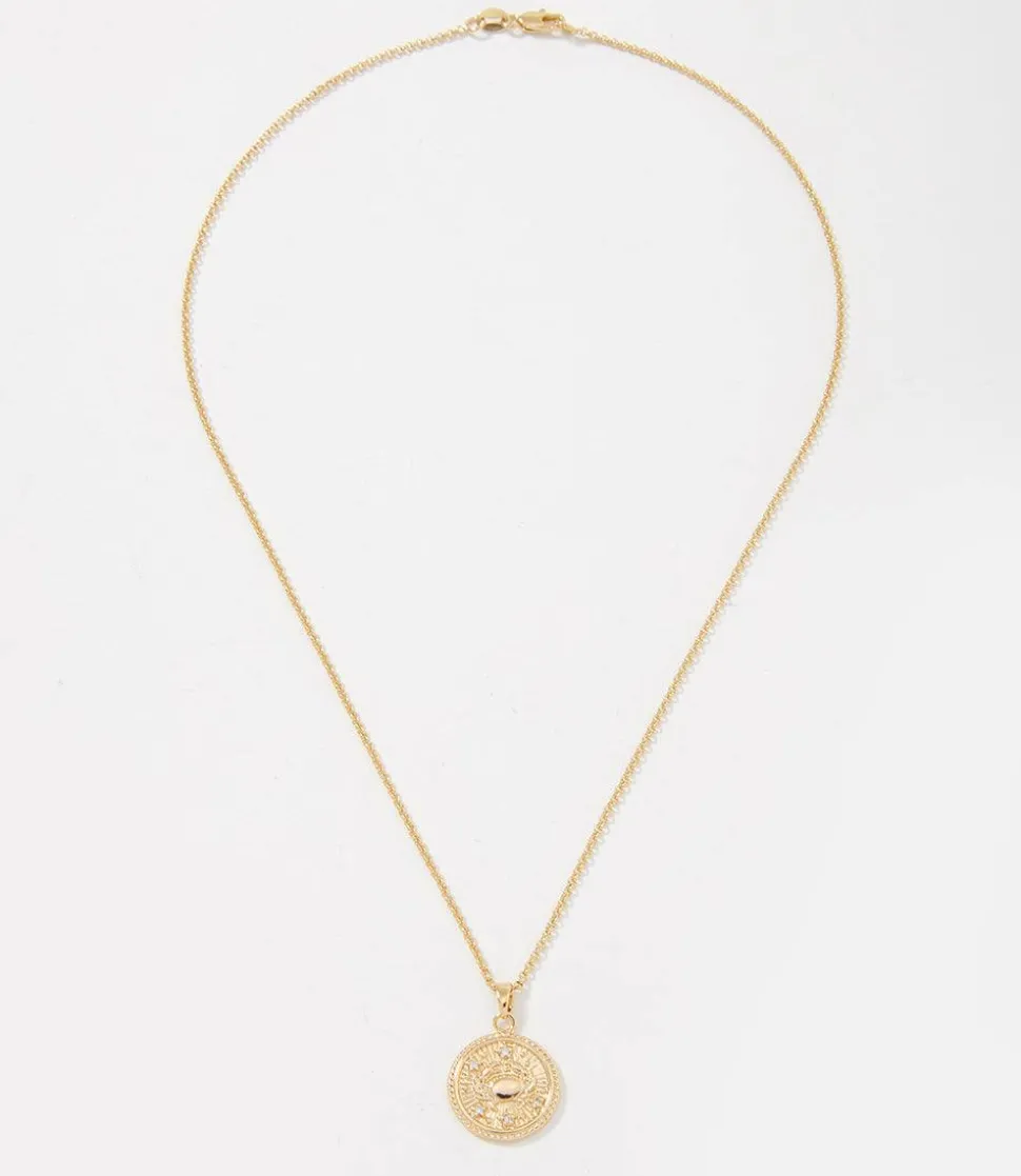Cancer Coin Necklace