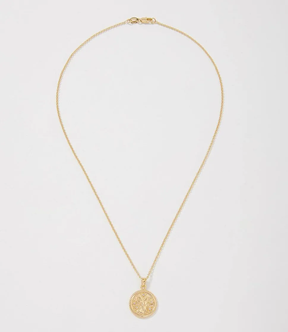 Capricorn Coin Necklace