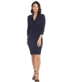Cascade Wrap Dress
