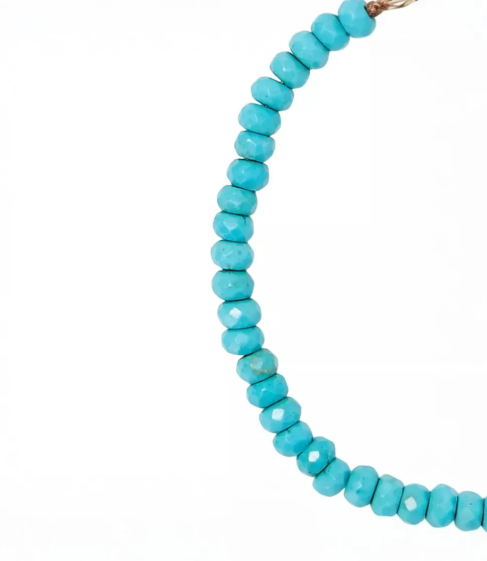 Chan Luu Beaded Turquoise Bracelet
