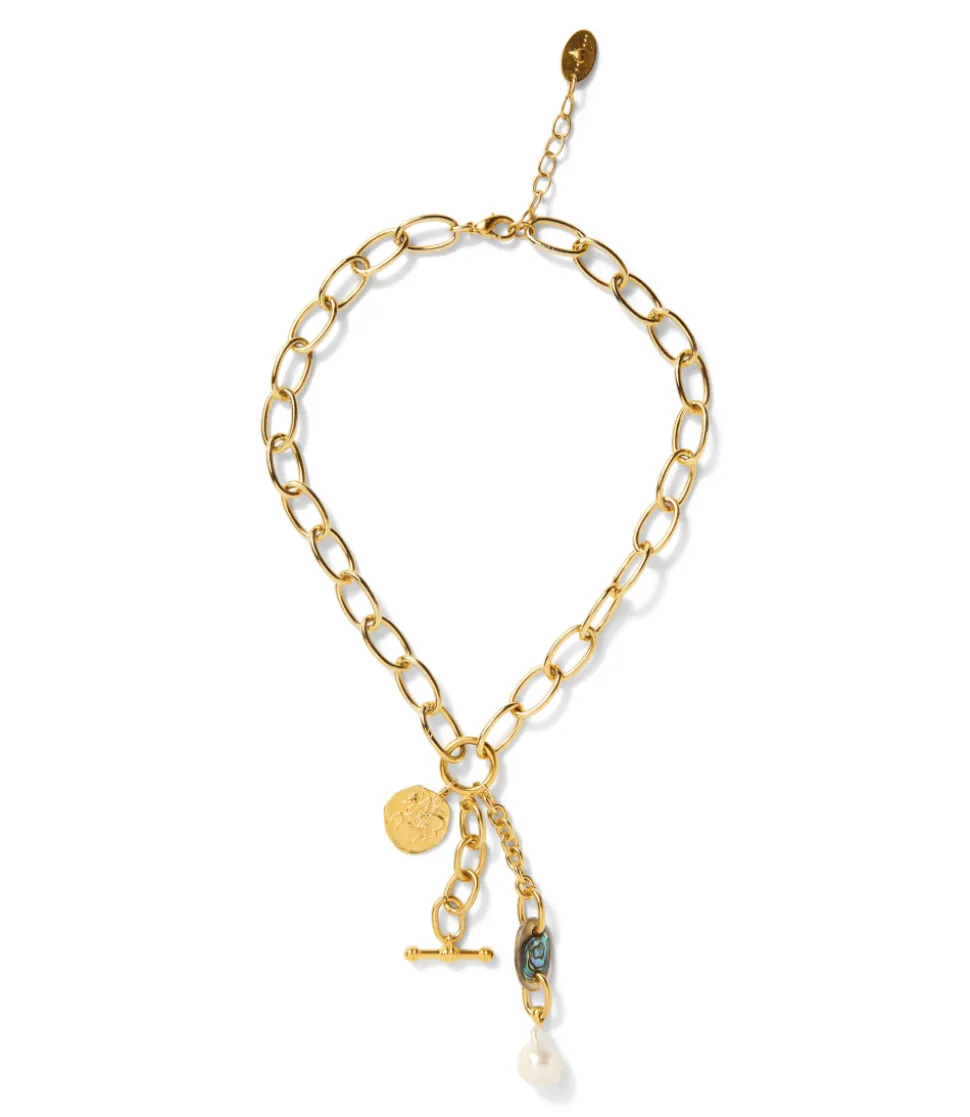 Chan Luu Charm Toggle Necklace