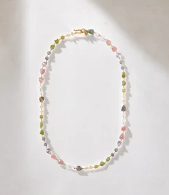 Chan Luu Gemstone And Pearl Necklace