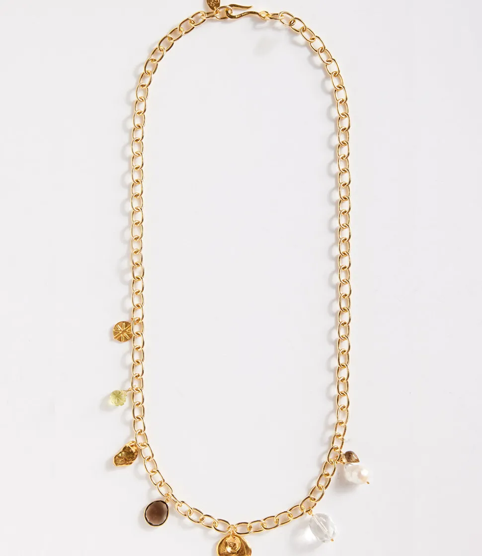Chan Luu Gold Chain Charm Necklace