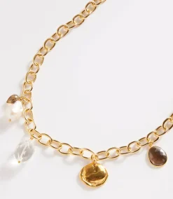 Chan Luu Gold Chain Charm Necklace