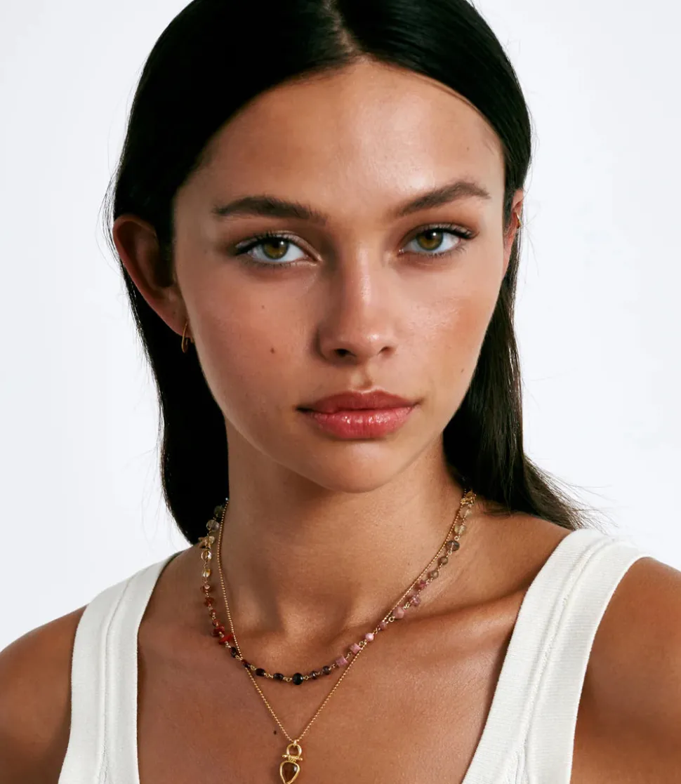 Chan Luu Multicolor Gemstone Necklace