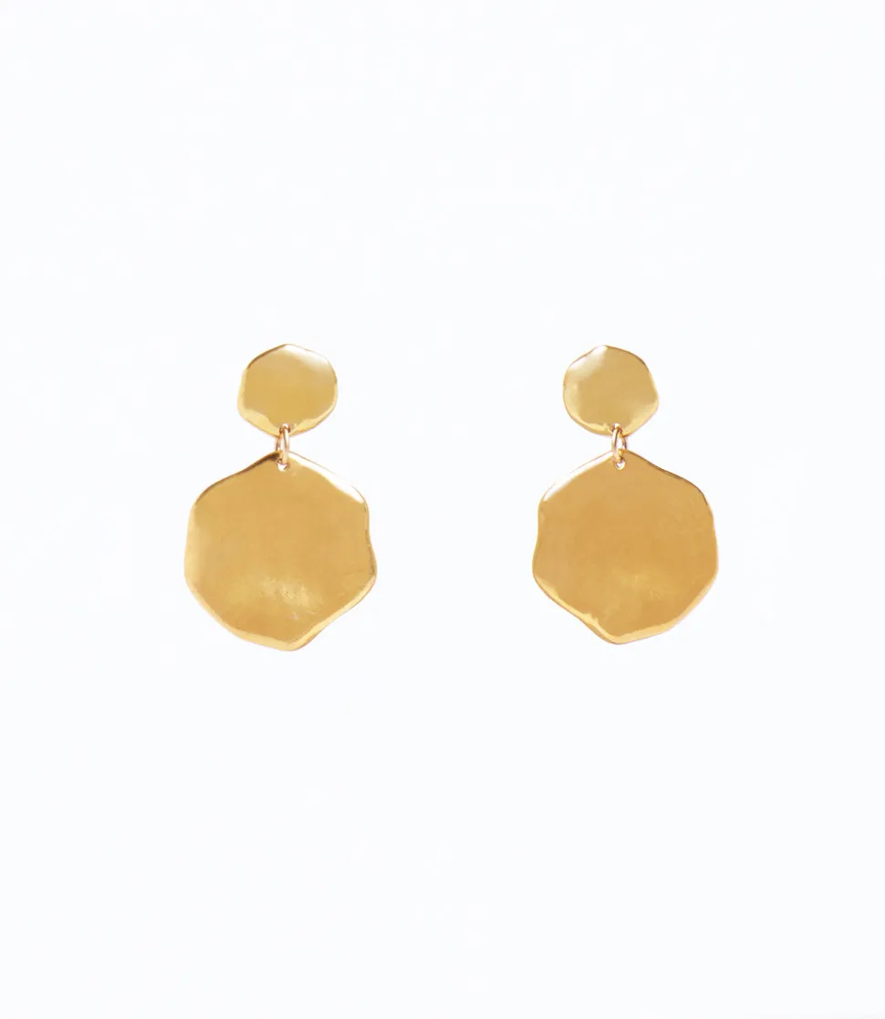 Chan Luu Organic Gold Earrings