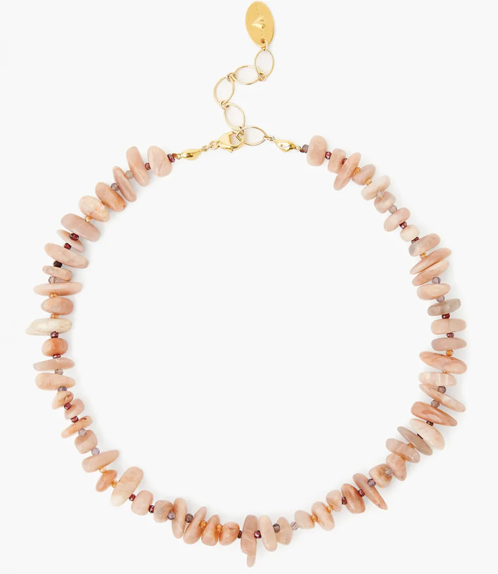 Chan Luu Red Moonstone Necklace