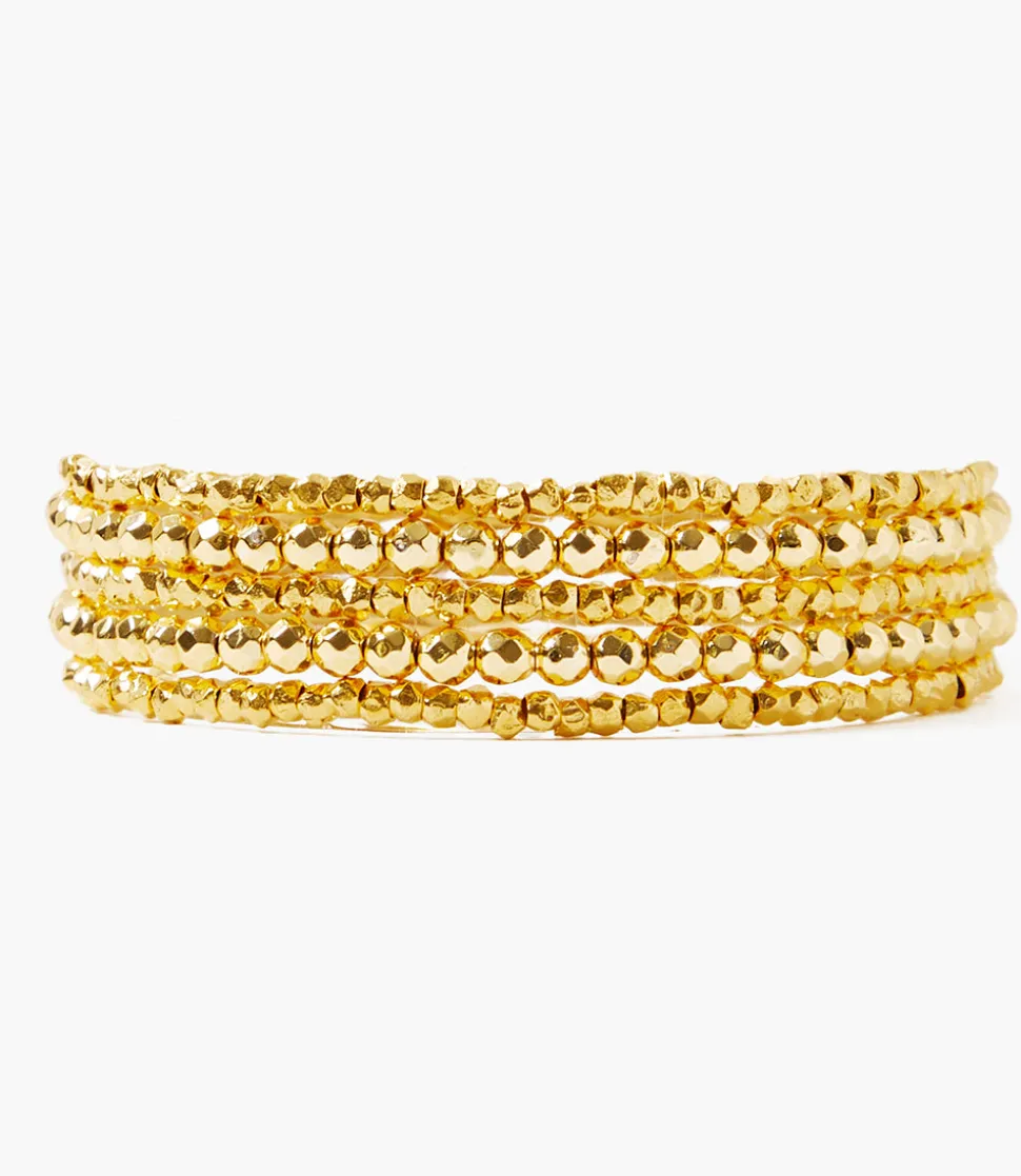 Chan Luu Stacked Gold Bracelet